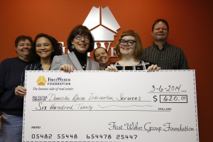 First Weber Foundation donates to Women's Shelter for Domestic Abuse
