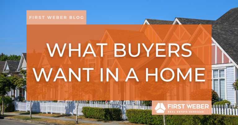 What Buyers Want in a Home